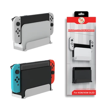 Монтиране на Окачен на Притежателя Скоба за Nintendo Switch/Nintendo Switch OLED Домакин Монтиране на стена Поддръжка на Съхранение за Игралната Конзола NS OLED