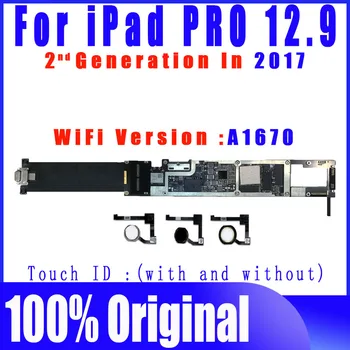 Оригиналната Чиста дънна Платка iCloud A1670 A1671 WiFi СИМ Cellualr за iPad PRO 12,9 2-ро Поколение дънна Платка Логика Платка Модел 1