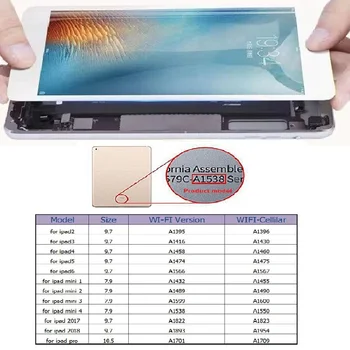Оригиналната Чиста дънна Платка iCloud A1670 A1671 WiFi СИМ Cellualr за iPad PRO 12,9 2-ро Поколение дънна Платка Логика Платка Модел 3