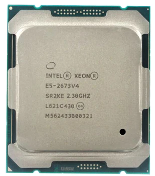 E5-2673V4 Оригиналната версия на Intel Xeon QS E5 2673V4 процесор 20 ядра 2,30 Ghz 50 MB на 14-нм LGA2011-3 Процесора E5 2673 V4 1