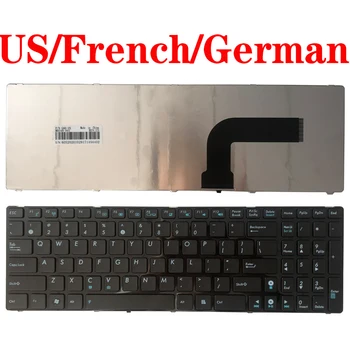 САЩ/FR/Френски/GR/Помагала по немски език Клавиатура за лаптоп ASUS X75V X75VB X75VC X75VD X75 X75A X75Sv X75U 04GNYI1KUS01-01 X55A X55C X55U