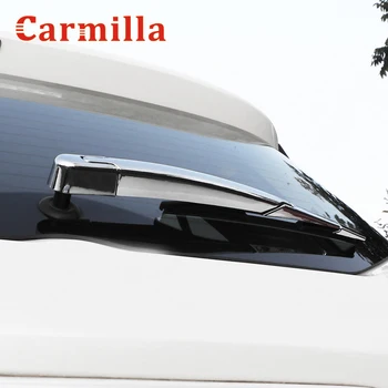 Carmilla ABS Хромирани Автомобили Чистачка на Задното Стъкло, Накладки на Задната Лента Чистачки, Аксесоари за Nissan Ритници 2017-2021, Етикети 1