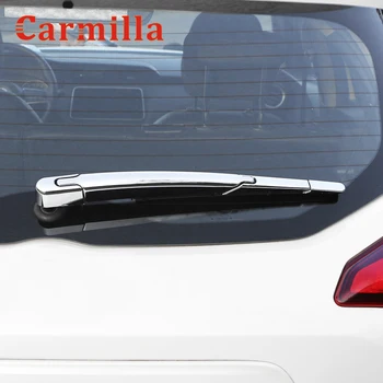 Carmilla ABS Хромирани Автомобили Чистачка на Задното Стъкло, Накладки на Задната Лента Чистачки, Аксесоари за Nissan Ритници 2017-2021, Етикети 2
