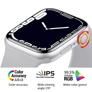 2022 Горещи Оригинални Умен Часовник IWO 14 T900 Pro Max Серия 7 Безжичен разговор 44 мм сфигмоманометр умни часовници за Apple и Android