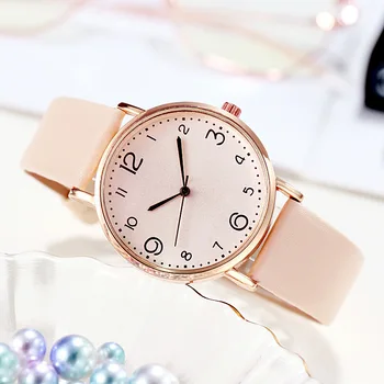 Часовници За Жени Часовници 2022 Най-Продаваните Стоки Луксозна Марка Reloj Mujer Нов Модерен Обикновен Колан Дамски Ежедневни Студентски Кварцов Механизъм