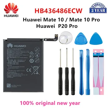 Хуа Уей 100% Оригинална Батерия HB436486ECW 4000 ма За Huawei Mate 10 Mate 10 Pro/P20 Pro AL00 L09 L29 TL00 Батерии + Инструменти