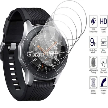3ШТ 9H Закалено Стъкло За Samsung Gear S3 Classic Frontier Защитно Фолио за Дисплея на Samsung Galaxy Watch 42 мм и 46 мм, Аксесоари За Часовници