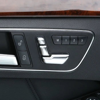 Автомобилна Вътрешна Врата Аудио Говорител Панел за Превключване на Предавките Вратата Подлакътник Панел на Стикер за Mercedes Benz E-Class Coupe W207 C207 Аксесоар 4