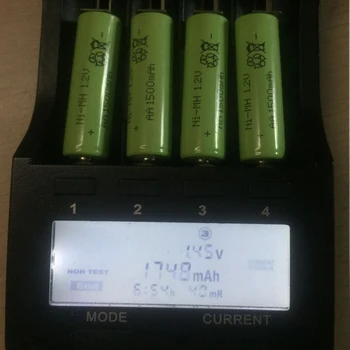 4 Бр. Батерия AA Акумулаторни Батерии 1.2 AA 1500 mah Ni-MH Предварително заредена Акумулаторна Батерия 2A Baterias за Фотоапарат играчка Дистанционно Управление 5