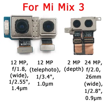 Оригинална Предна и Задна на Задната Камера За Xiaomi Mi Mix 2S Mix2S Модул Основен Предна Камера Гъвкав Кабел Подмяна на Резервни Части 1