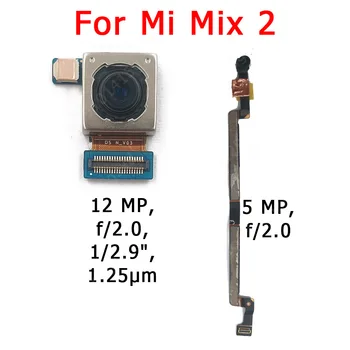 Оригинална Предна и Задна на Задната Камера За Xiaomi Mi Mix 2S Mix2S Модул Основен Предна Камера Гъвкав Кабел Подмяна на Резервни Части 3