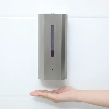 Диспенсер сапун неръждаема стомана, автоматичен диспенсер сапун, гел, пяна, спрей индукция на стената