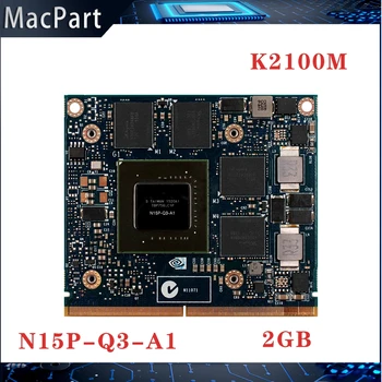 Видеокарта Quadro K2100M 2 GB DDR5 VGA с X-група N15P-Q3-A1 графична Карта За iMac A1311 2010 2011 A1312 2009 2010 2011