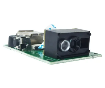 M806D 1D 2D QR баркод Скенер Модул Вграден Четец на баркод Двигател RS232/USB/TTL/Micro USB Интерфейс Допълнително за Arduino