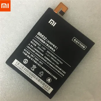 100% Резервен нова батерия BM32 3000 ма за Xiaomi 4 Mi4 M4 Батерията В наличност с отслеживающим номер 3
