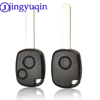 jingyuqin 1 Бутон за Дистанционно Празен Автомобилен Ключ във Формата На Миди за Носене на Ключодържател За Honda Odyssey Режисьорски Нож