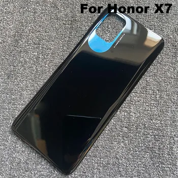 Нов За Huawei Honor X7 Задния Капак на Отделението за батерията Корпус Стъклен Панел на Задната Врата за Носене на CMA-LX2 CMA-LX1 CMA-LX3 5