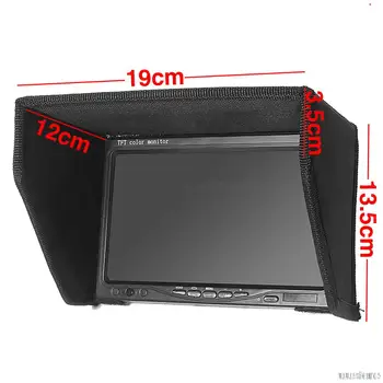 Козирка за 7-инчов FPV LCD монитор 2 видения H3-2D Zenmuse видео екран FPV Наземна станция DJI Phantom Video