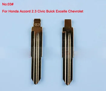 HON65R key Blade Флип-Флодинг Дистанционно Ключ Заготовка За Honda Accord, Civic Buick Excelle chevrolet Lova Haval (№ 3 # и 91 #)