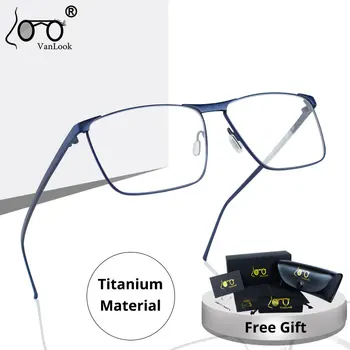 Титанови Рамки За Очила За Мъже, Очила По Рецепта, Дамски Очила За Точка, Очила От Късогледство
