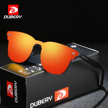DUBERY Vintage Слънчеви Очила с uv400 Мъжки Слънчеви Очила За Шофиране Черни Квадратни Мъжки 7 Цвята Модел 3002 D3002