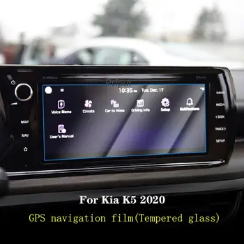 За Киа K5 Optima 2020 2021 Автомобилна GPS навигационна филм LCD екран от Закалено стъкло защитно фолио Против надраскване Фолио Аксесоари 1