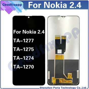 Екран За Nokia 2.4 TA-1277 TA-1275 TA-1274 TA-1270 LCD Дисплей, Сензорен Екран на Таблета Събрание Замяна