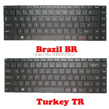 Лаптоп BR TR клавиатурна Подредба За Positivo Motion C41 C41TCI C41TC C4500C Бразилия BR Турция TR Латинска Америка LA БЕЗ Рамка