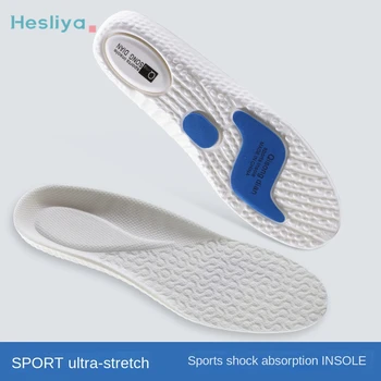 Стелки за Обувки Подметка Амортизирующий Дезодорант Дишаща Възглавница EVA Стелка за Бягане за Краката Мъжки Дамски Ортопедични Стелки