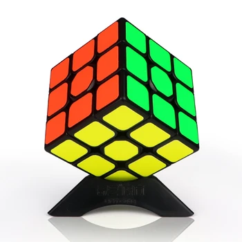 QIYI QiHang Магически Куб 3x3x3 5,6x5,6x5,6 см Многоцветни Етикети Скорост Обрат Пъзел Куб Образование Образователни Играчки За Деца и Възрастни