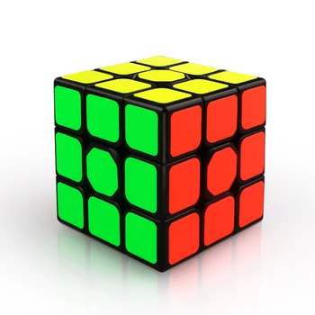 QIYI QiHang Магически Куб 3x3x3 5,6x5,6x5,6 см Многоцветни Етикети Скорост Обрат Пъзел Куб Образование Образователни Играчки За Деца и Възрастни 1
