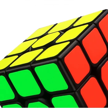 QIYI QiHang Магически Куб 3x3x3 5,6x5,6x5,6 см Многоцветни Етикети Скорост Обрат Пъзел Куб Образование Образователни Играчки За Деца и Възрастни 5