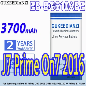Батерия GUKEEDIANZI EB-BG610ABE 3700 mah За Samsung Galaxy J7 GalaxyJ7 Prime On7 2016 G610 G615 G6100 J7 Prime 2 J7 Max J7Max 0