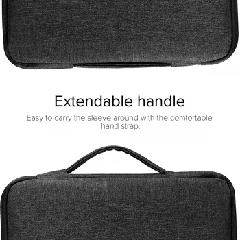 Висок клас Преносим калъф-чанта с цип За Lenovo Yoga tab 5 YT-X705F, Ръкав за чанти + стилус 1