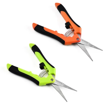 Garden-Pruning-Shears-Stainless-Steel-Pruning-Tools-Hand-Pruner-Cutter-Grape-Fruit-Picking-Weed-Household-Potted-Branches-Pruner 0