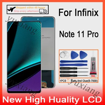 Оригинални LCD дисплей За Infinix Note 11 Pro X697 Подмяна на Дигитайзер с Докосване на екрана 0