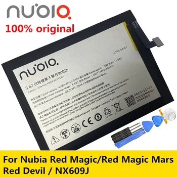Оригинален 3800 ма Li3937T44P6h886639 Батерия за Мобилен телефон ZTE Nubia X 5G NX616J Magic Red Mars Red Devil NX619J Devil NX609J