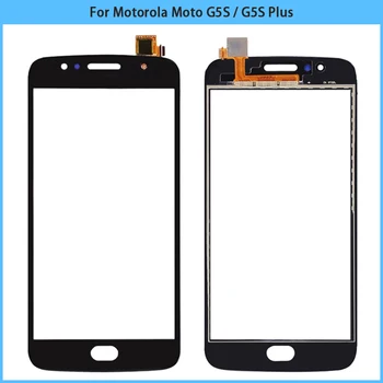 Нов За Motorola Moto G5S G5S Плюс XT1802 XT1791 XT1792 Сензорен Панел Сензор Таблет LCD Дисплей Отпред Стъкло капацитивен Сензорен Екран Замени 1