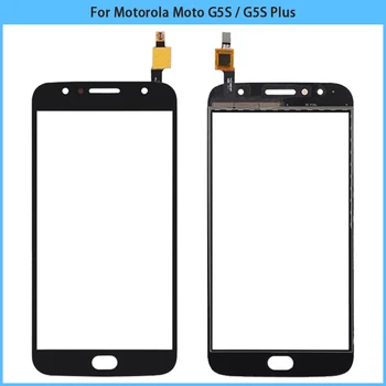 Нов За Motorola Moto G5S G5S Плюс XT1802 XT1791 XT1792 Сензорен Панел Сензор Таблет LCD Дисплей Отпред Стъкло капацитивен Сензорен Екран Замени 2