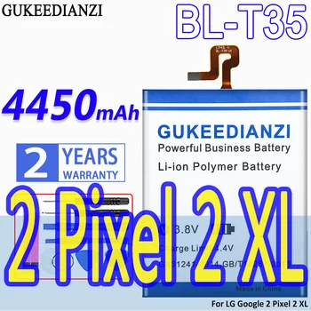 Капацитет на батерията GUKEEDIANZI BL-T35 4450 mah За LG Google 2 Pixel 2 XL Google2 Pixel2