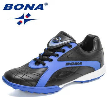 BONA 2022 Нови Дизайнери Професионална Футболна Обувки, Мъжки Футболни Обувки Билкова Мъжки Обувки за Ходене на Джогинг Ежедневни Обувки Mansculino