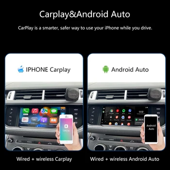 За Apple Безжична Carplay За Land Rover/Jaguar/Range Rover/Evoque/Discovery Android Авто Ai Box Мултимедия USB Навигация DSP 2