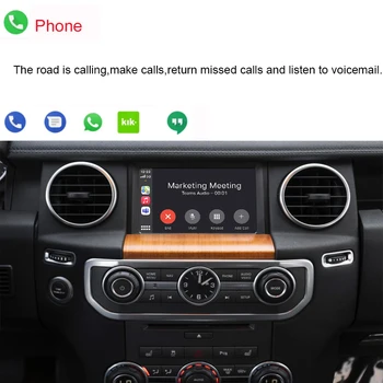 За Apple Безжична Carplay За Land Rover/Jaguar/Range Rover/Evoque/Discovery Android Авто Ai Box Мултимедия USB Навигация DSP 3