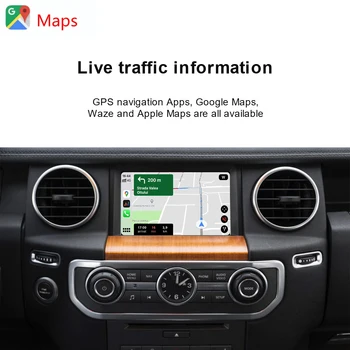 За Apple Безжична Carplay За Land Rover/Jaguar/Range Rover/Evoque/Discovery Android Авто Ai Box Мултимедия USB Навигация DSP 4