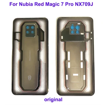 Ново Оригинално Задно Стъкло За Nubia Red Magic Pro 7 Капак на Отделението за батерията Задната Врата на Корпуса Калъф с Капак Камера RedMagic 7 pro nx709j 2