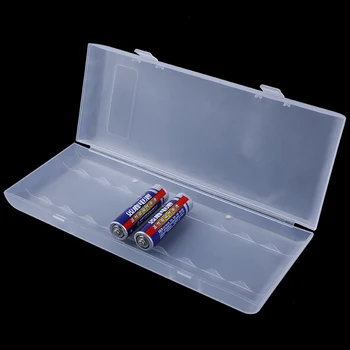 Пластмасова Кутия за Съхранение на Отделението Отделение Организатор на Притежателя на Бял за Батерии 10x18650