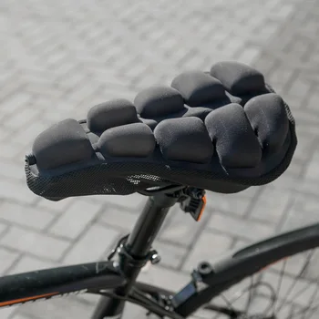 3D Въздушна Амортизирующая Възглавница за Седалката на Велосипеда/Калъф за Възглавници, Надуваема Възглавница, за Планински Велосипед, Удобен Калъф за Седалка на Мотор за Жени и Мъже