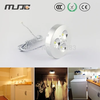 Топло бяла 12v dc 3 Watt led лампа за осветление на кухни (Epistar 300LM) 4