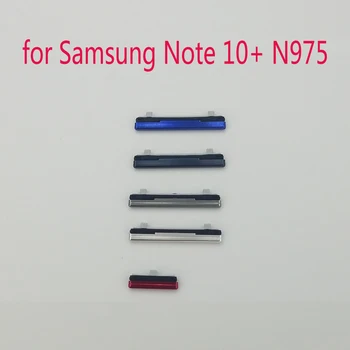 Бутон за Регулиране на силата на звука на храна За Samsung Note 10 + Note10 + Galaxy Note 10 Plus N975 N975F Оригинален Корпуса на Телефона на Нов Бутон за Включване изключване Отстрани