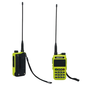 Hiroyasu UV-5118 118-660 Mhz Air Band AM FM, VHF Морска Полнодиапазонный Любител Шунка Преносима Радиостанция Радио Скенер NOAA изглаждат време на Канал 2